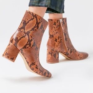 Brand new Urban Outfitters Snakeskin boots